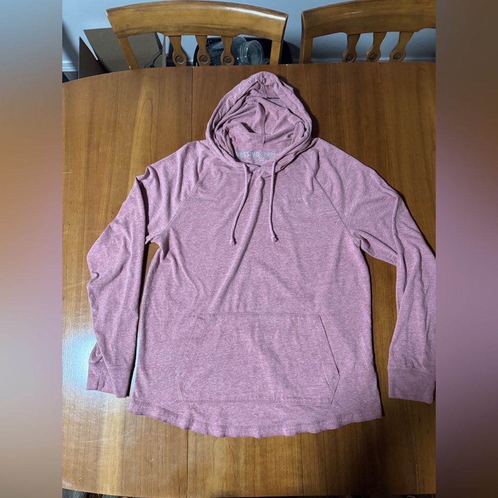 Men’s Mossimo Supply Co. Pink Hoodie Large EUC
